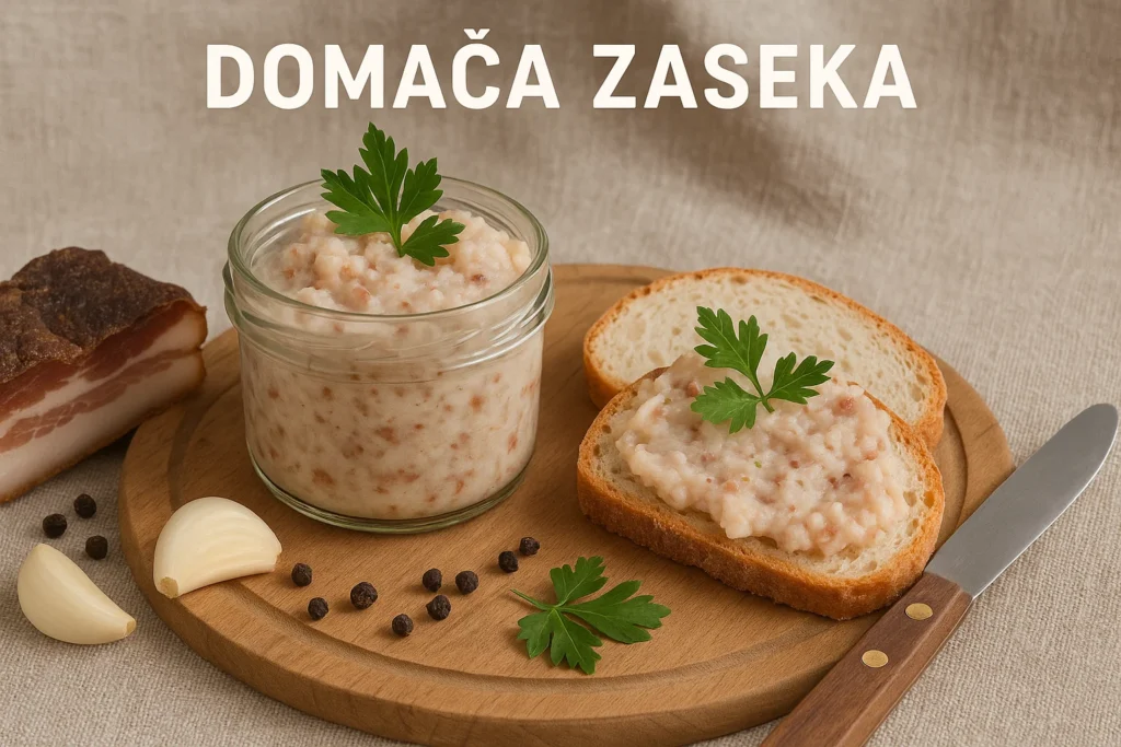 Domača zaseka Recept Domača zaseka Recept