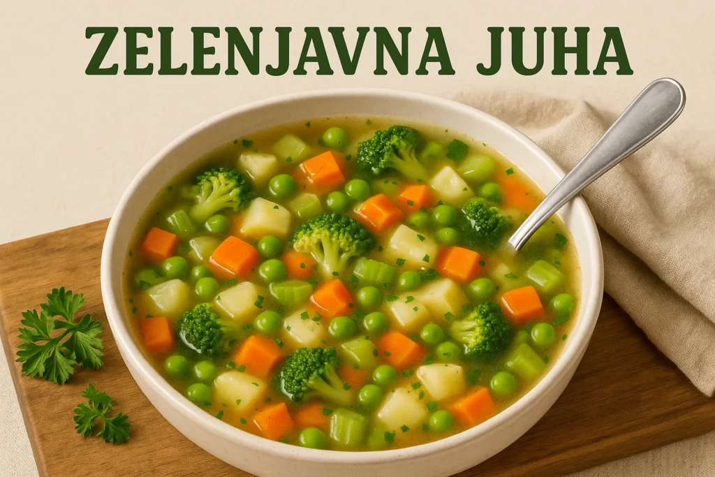 Zelenjavna juha Zelenjavna juha